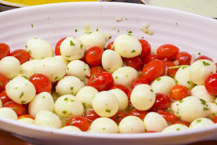 Tomate e muçarela